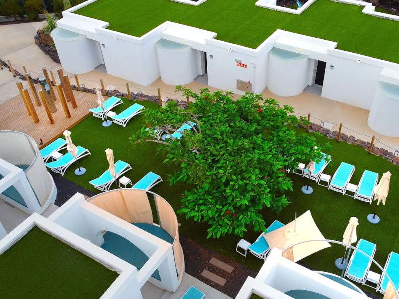 imagen de las instalaciones exteriores de Hotel Taimar